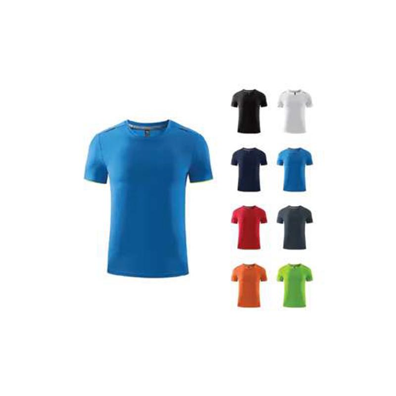 Mesh Sports Round Neck T-Shirts